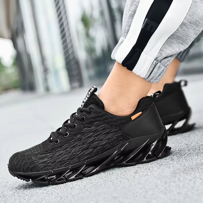 Stylish Men's Sneakers for Spring and Autumn - Breathable, Non-Slip Casual Running Shoes