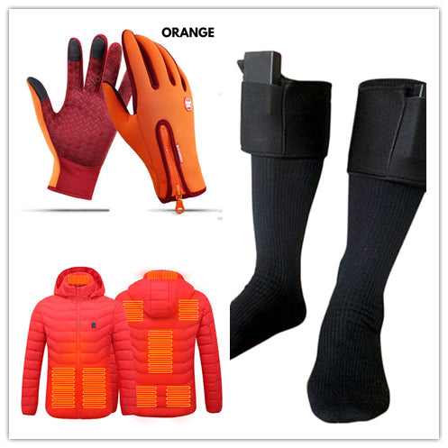 Stay Warm and Connected: Heated Winter Gloves for Motorcycle Riding - Waterproof, Touch Screen, and Stylish!