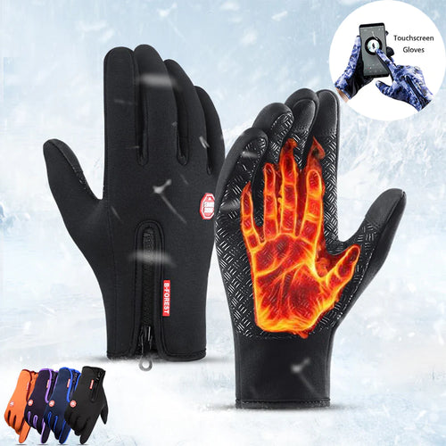 Stay Warm and Connected: Heated Winter Gloves for Motorcycle Riding - Waterproof, Touch Screen, and Stylish!